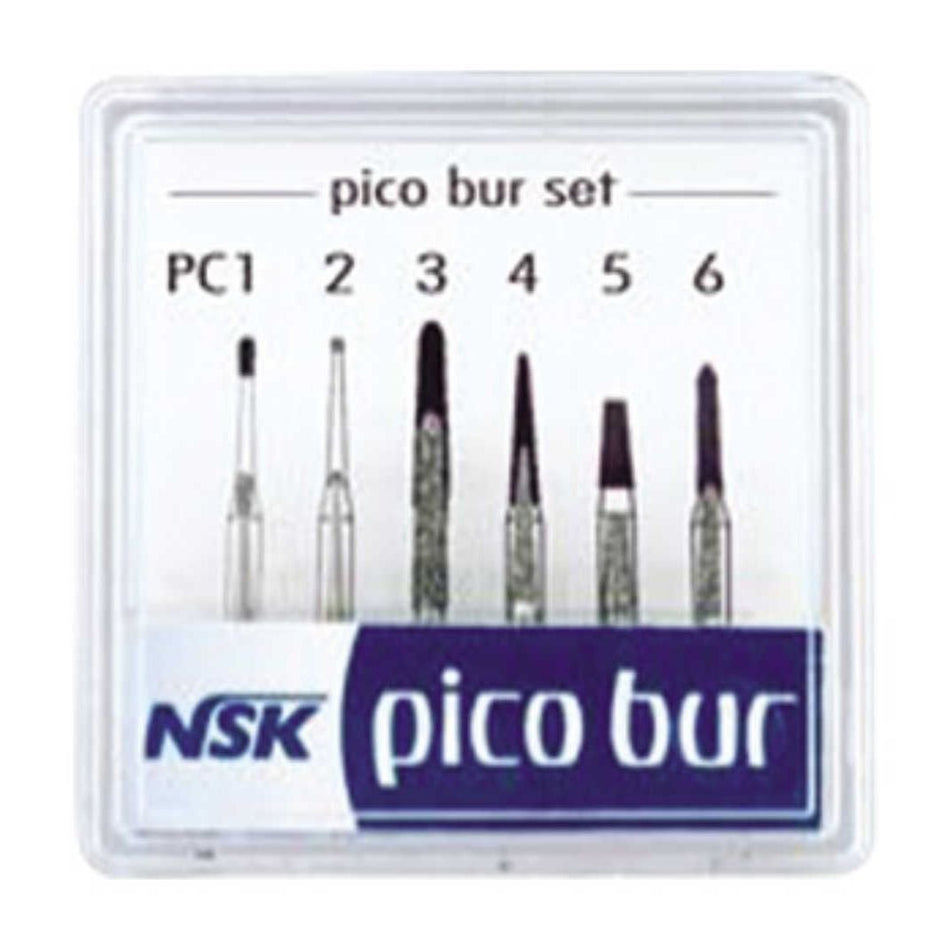 NSK S-Max Pico Burs for Pedodontics - Blister of 6