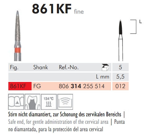 Meisinger Scalino Diamond Bur Kit