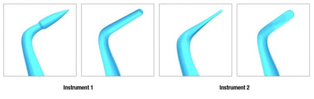 Polydentia Blue Polyshapes Composite Contouring Instrument