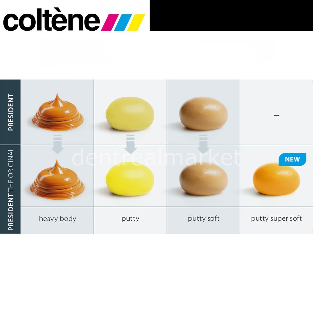 Coltene President A-Silicone Impression Kit