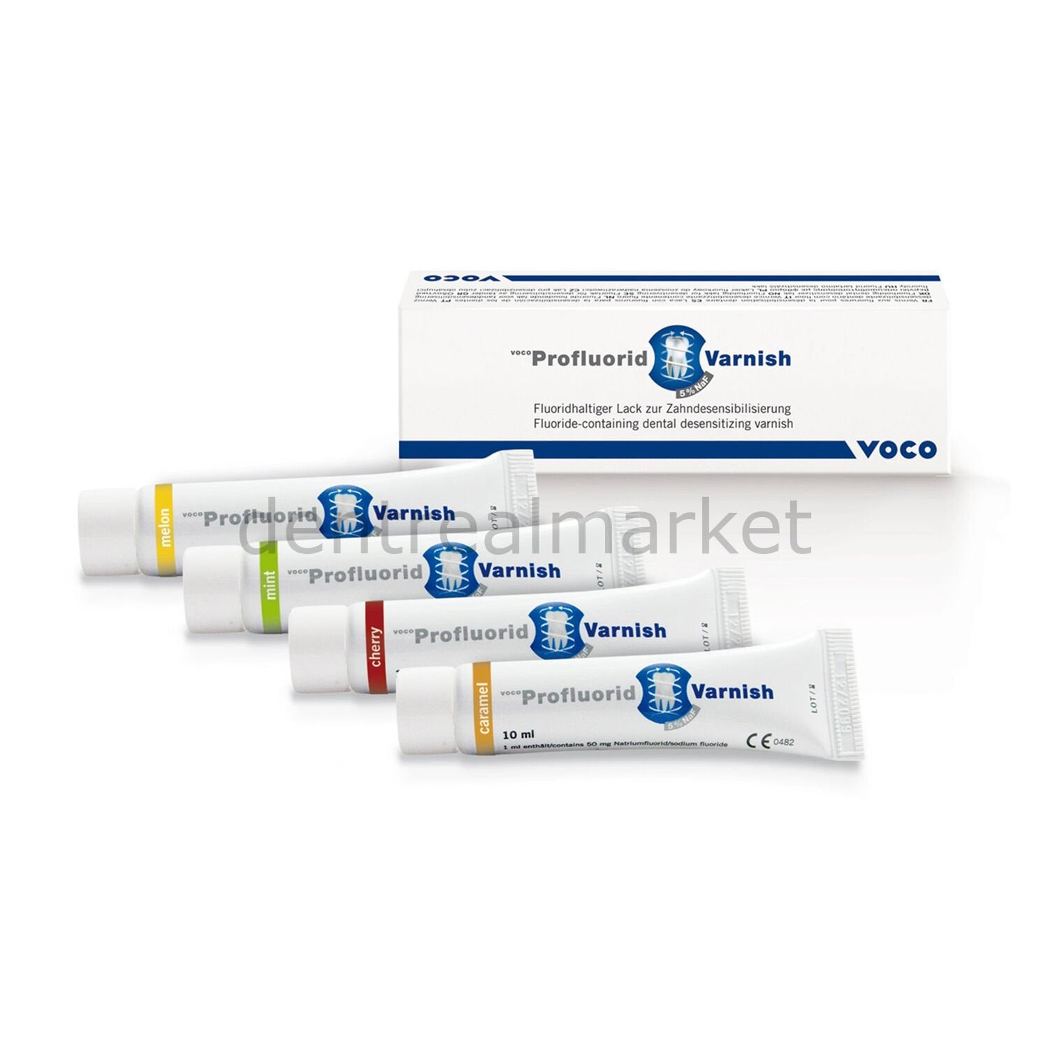 Voco Profluorid Varnish Fluoride Varnish 4 × 10 ml Mixed Tube