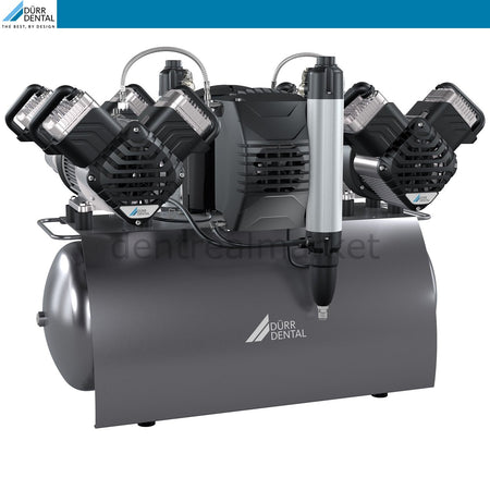 Dürr Dental Quattro Tandem Dental Compressor with Dryer (10–16 Units)