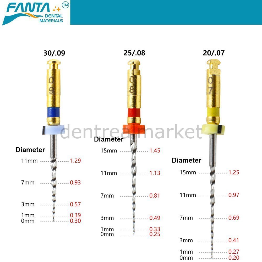 Fanta Dental - Retreatment Rotary File - Niti Rotary Root File ...