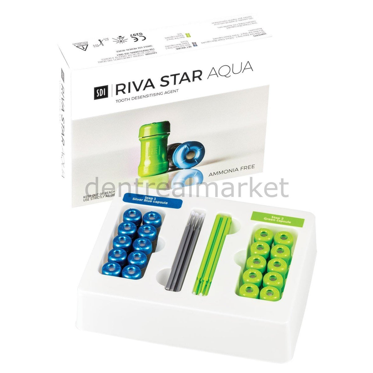 Sdi Dental Riva Star Aqua Desensitizer - 20 Capsules