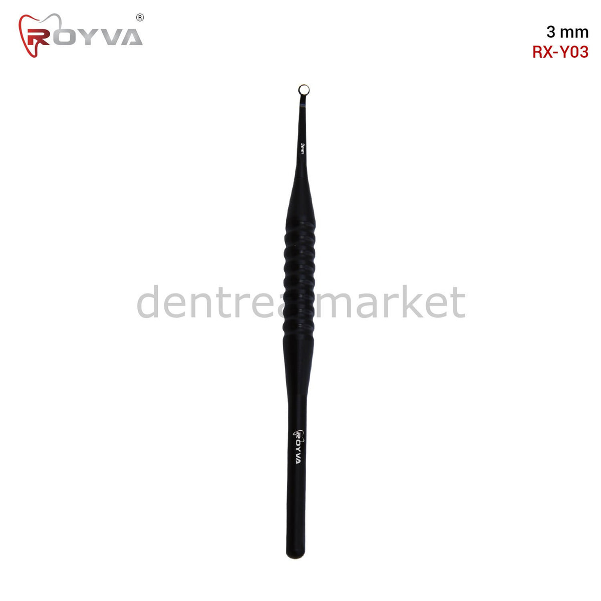 Royva Flexi Mirror Microsurgery Mirror RX-Y03 3 mm