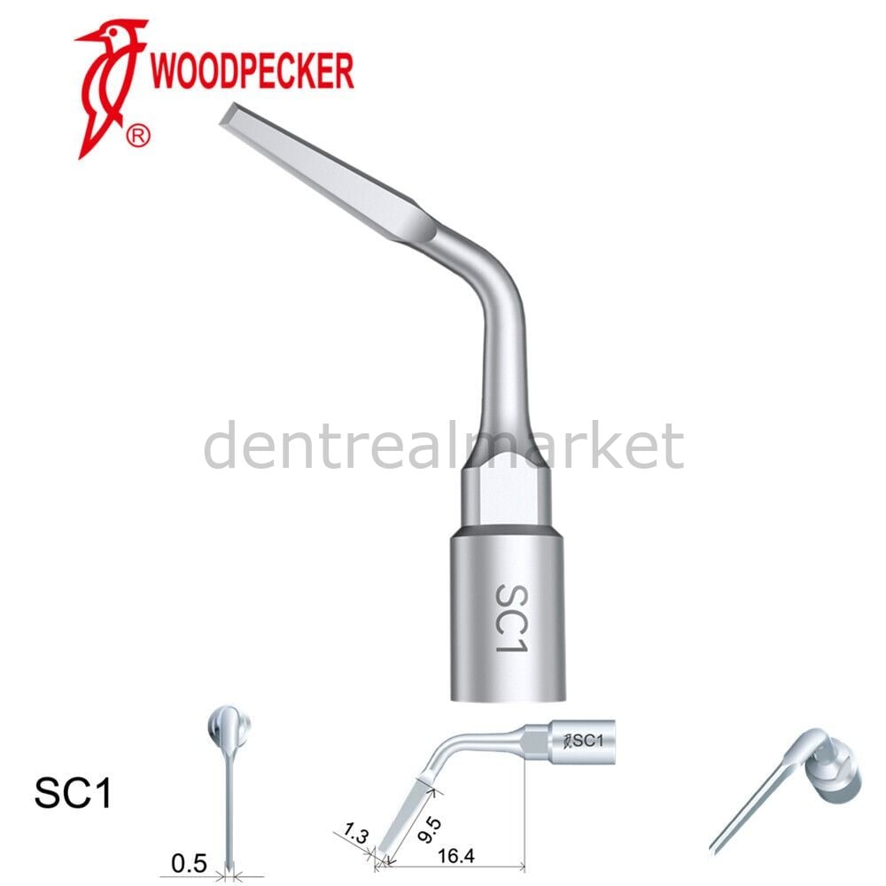 Woodpecker SC1 Ultrasurgery Extraction Tip - Aisurgery, Satelec Compatible