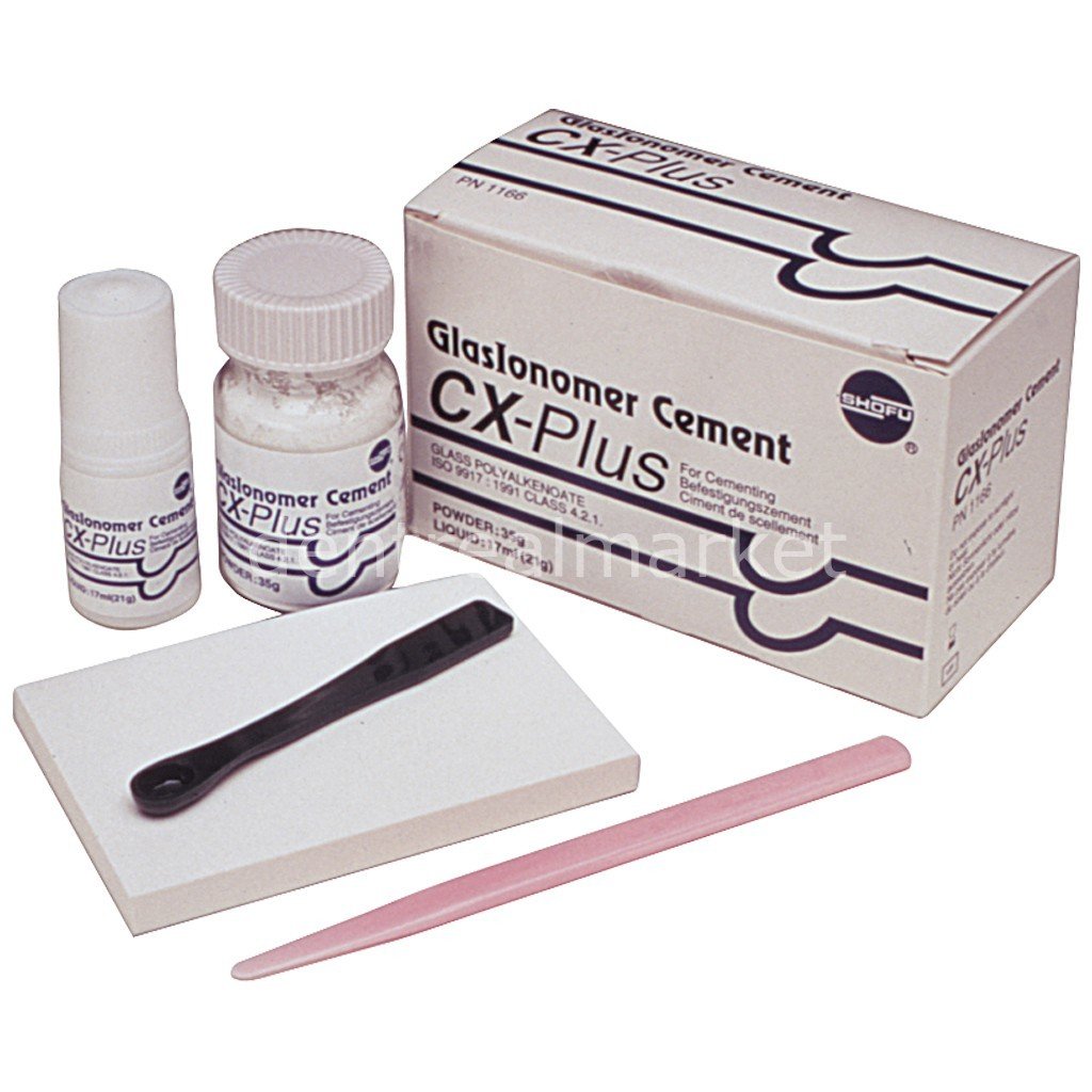Shofu CX-Plus Glass Ionomer Cement Triple Kit