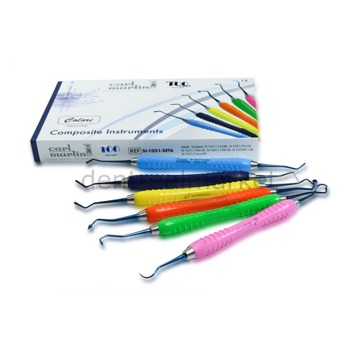 Carl Martin Silicone-Handled Composite Contouring Instrument Set