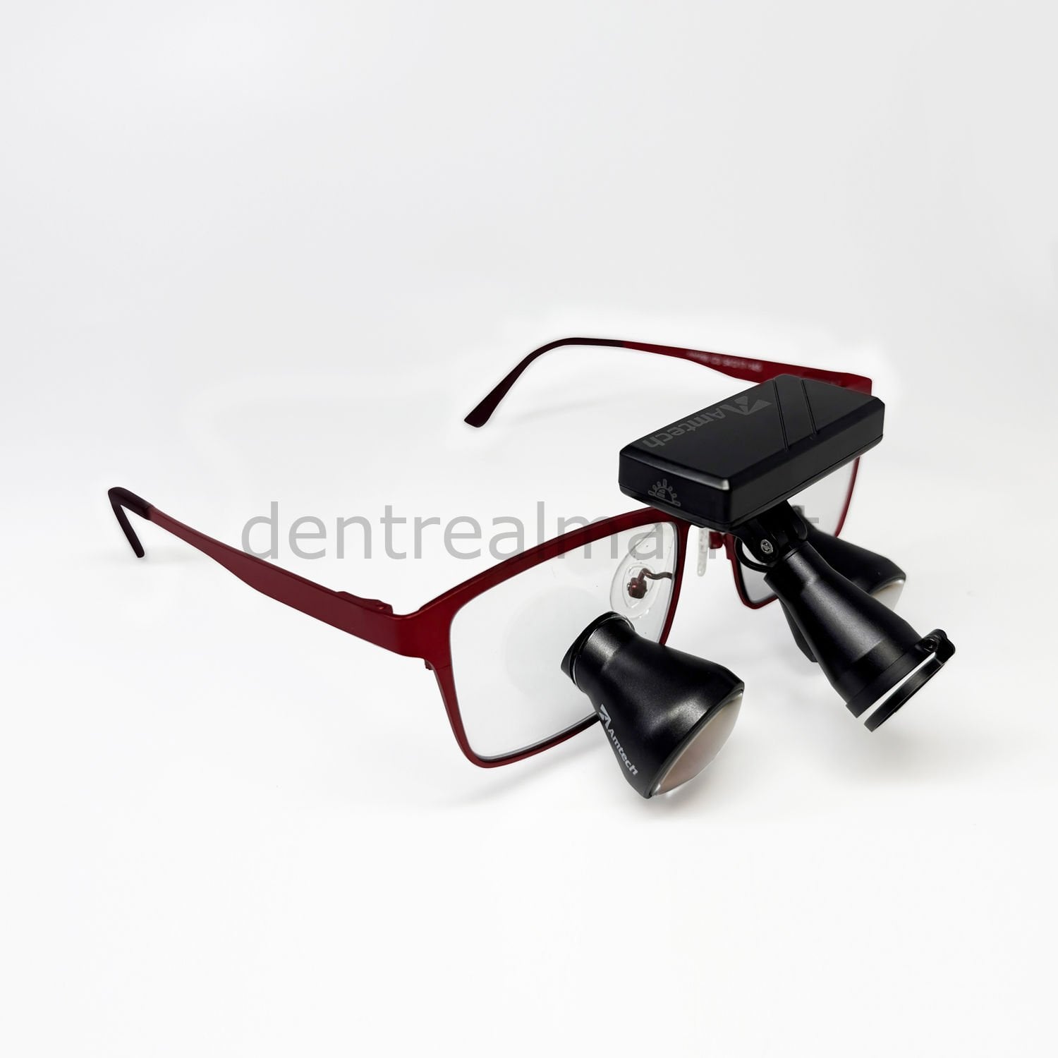 Amtech Optic 3.5x Titanium Frame Custom Loupe - Wireless Illuminated