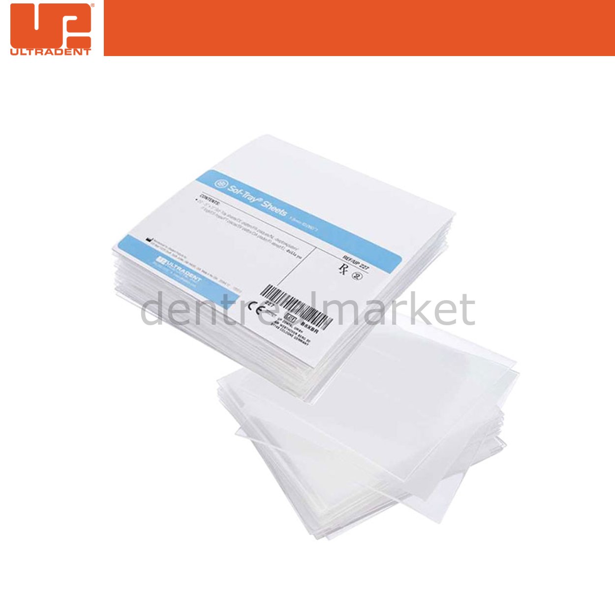 Ultradent Sof-Tray Soft Sheet for Bruxism and Whitening - 0.9 mm