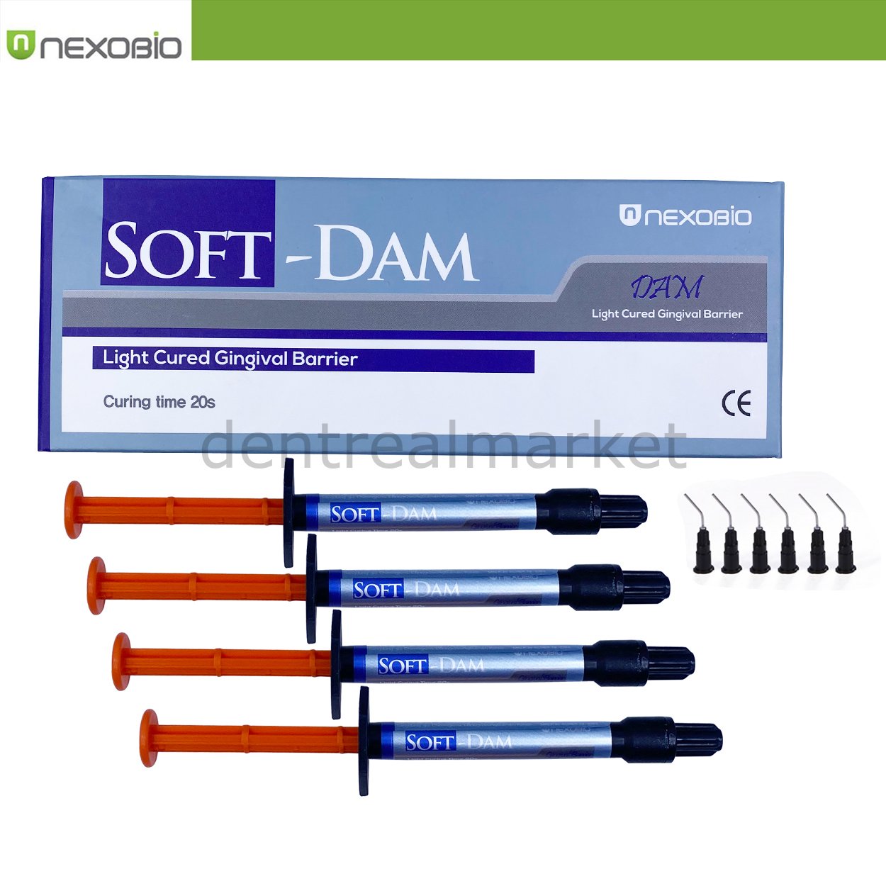 Nexobio - Soft Dam Whitening Barrier - 4*1,2 ml – DentrealStore