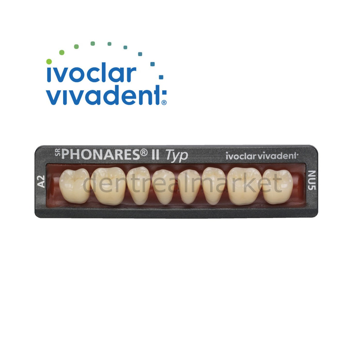 Ivoclar Vivadent SR Phonares II Typ Nano-Hybrid Composite Lower Posterior Teeth 8-pack