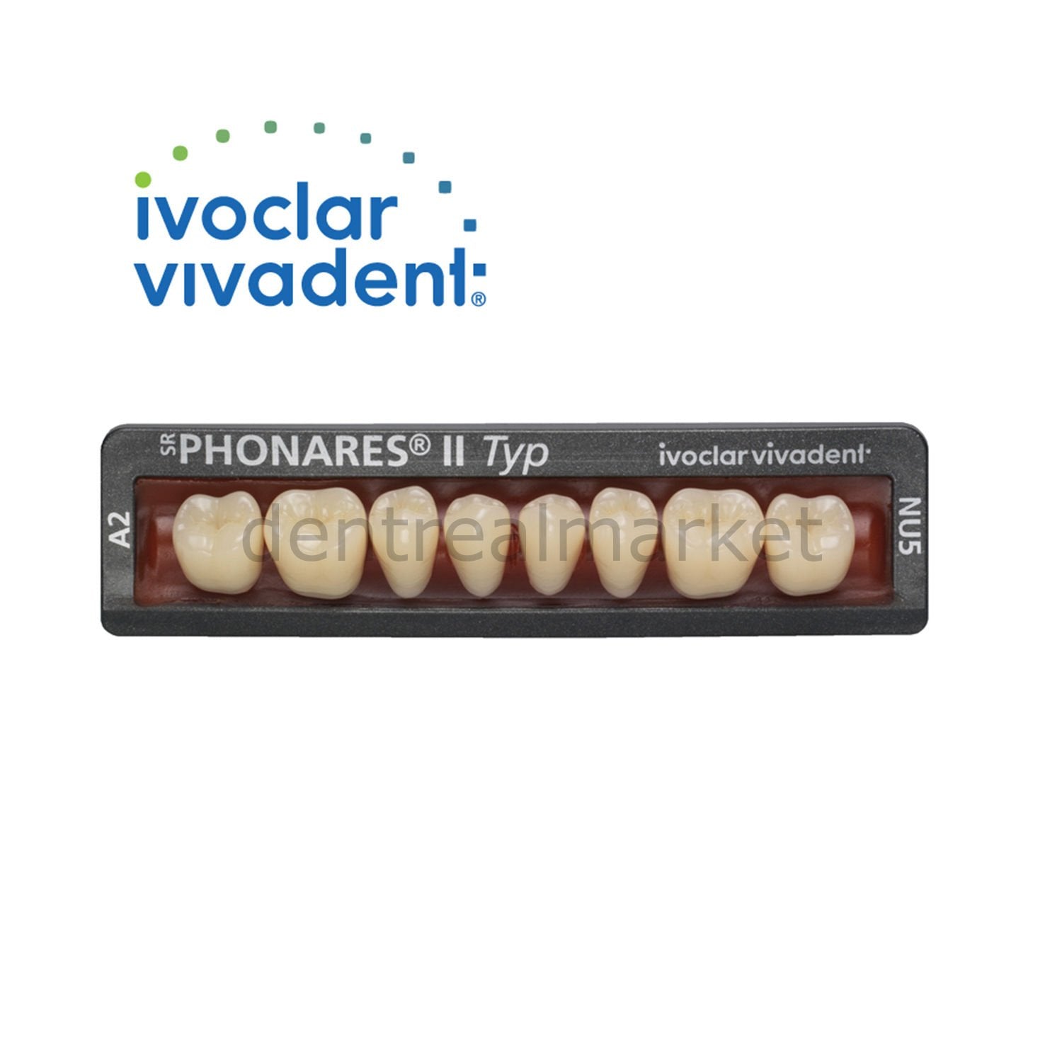 Ivoclar Vivadent SR Phonares II Typ Nano-Hybrid Composite Lower Posterior Teeth 8-pack
