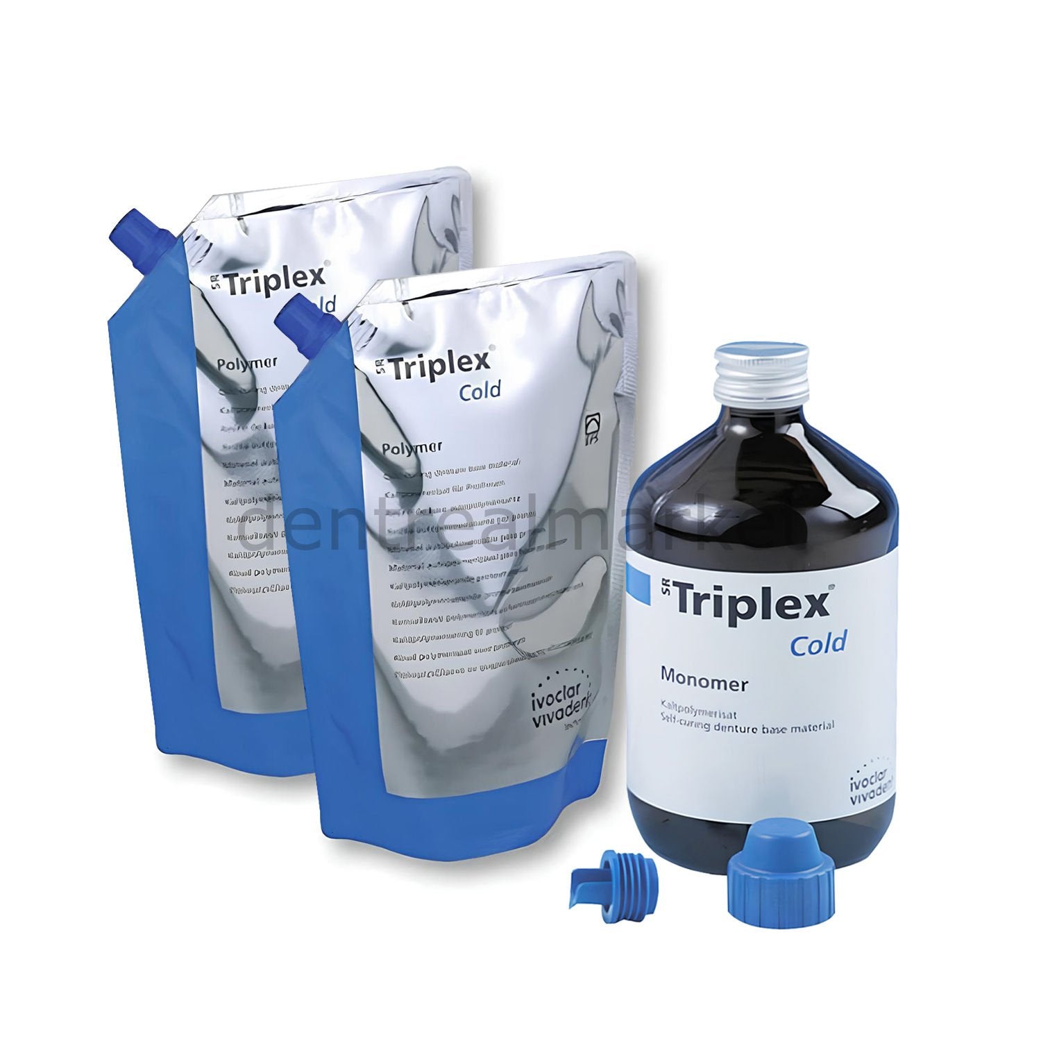 Ivoclar Vivadent SR Triplex Cold Cold-Cure Acrylic Kit 1 kg + 500 ml Shade 27