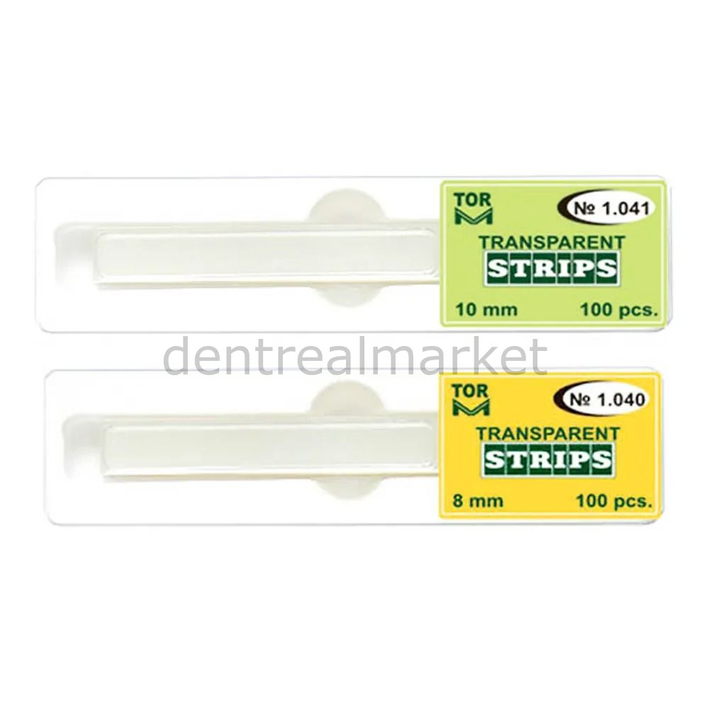Tor VM Transparent Composite Interproximal Strip - Pack of 100