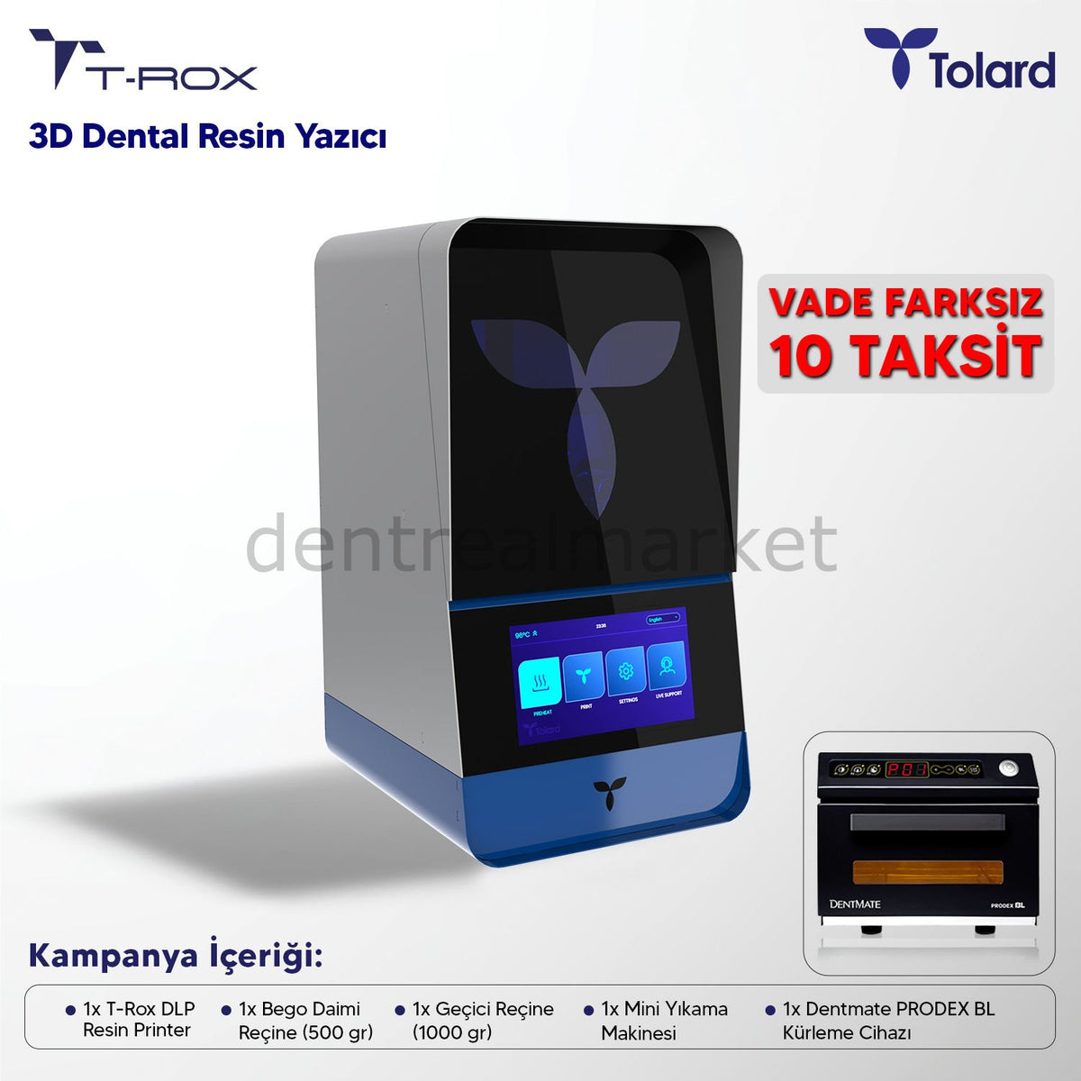Tolard T-ROX DLP Dental Resin 3D Printer