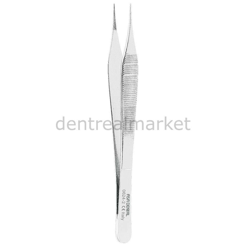 Asa Dental Micro Adson Straight Tissue Forceps 15 cm