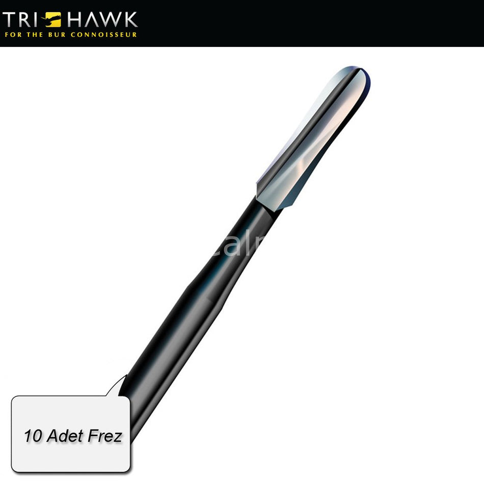 Tri Hawk Talon Bur Metal Crown Cutting Bur Pack of 10