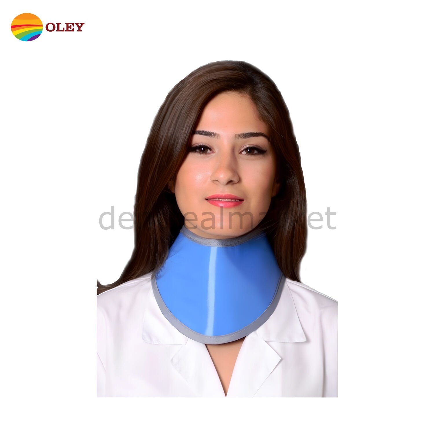 Oley Lead Thyroid Shield for Radiation Protection