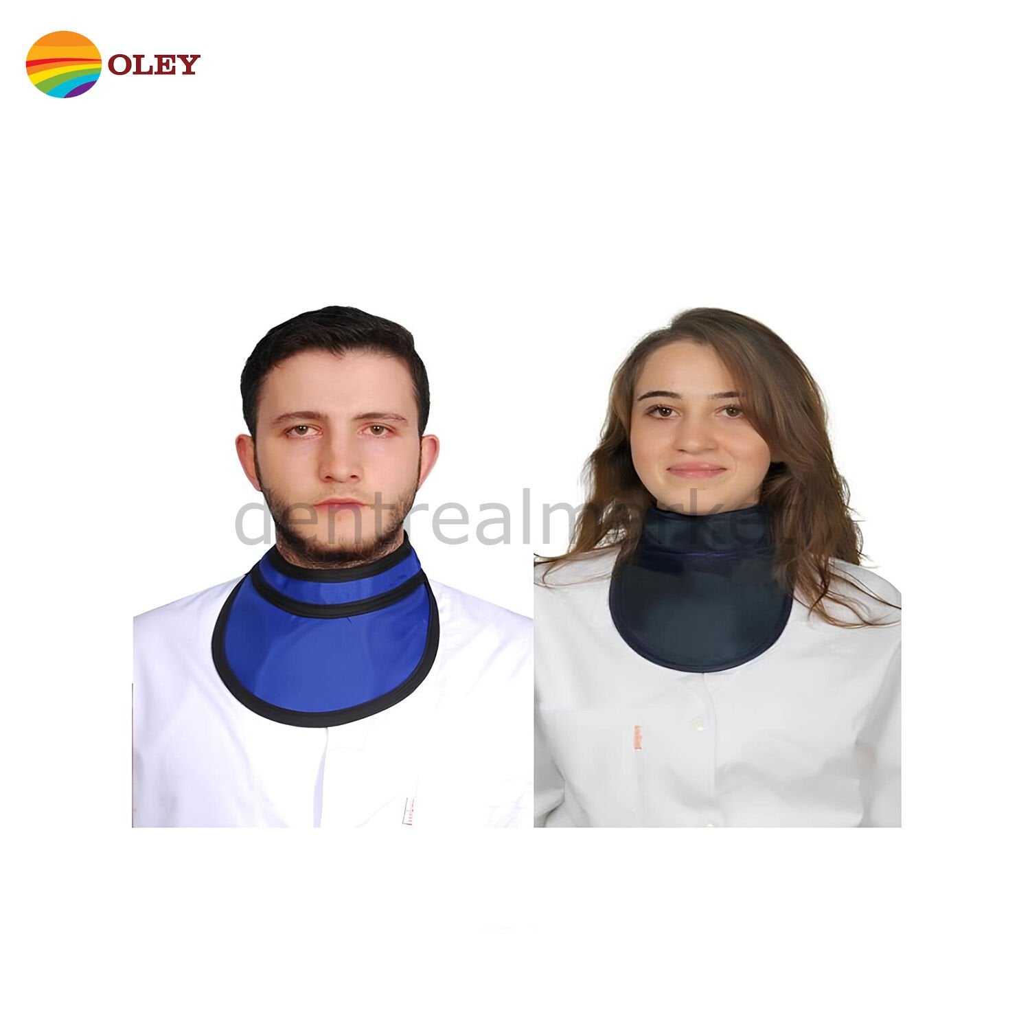 Oley Lead Thyroid Shield for Radiation Protection