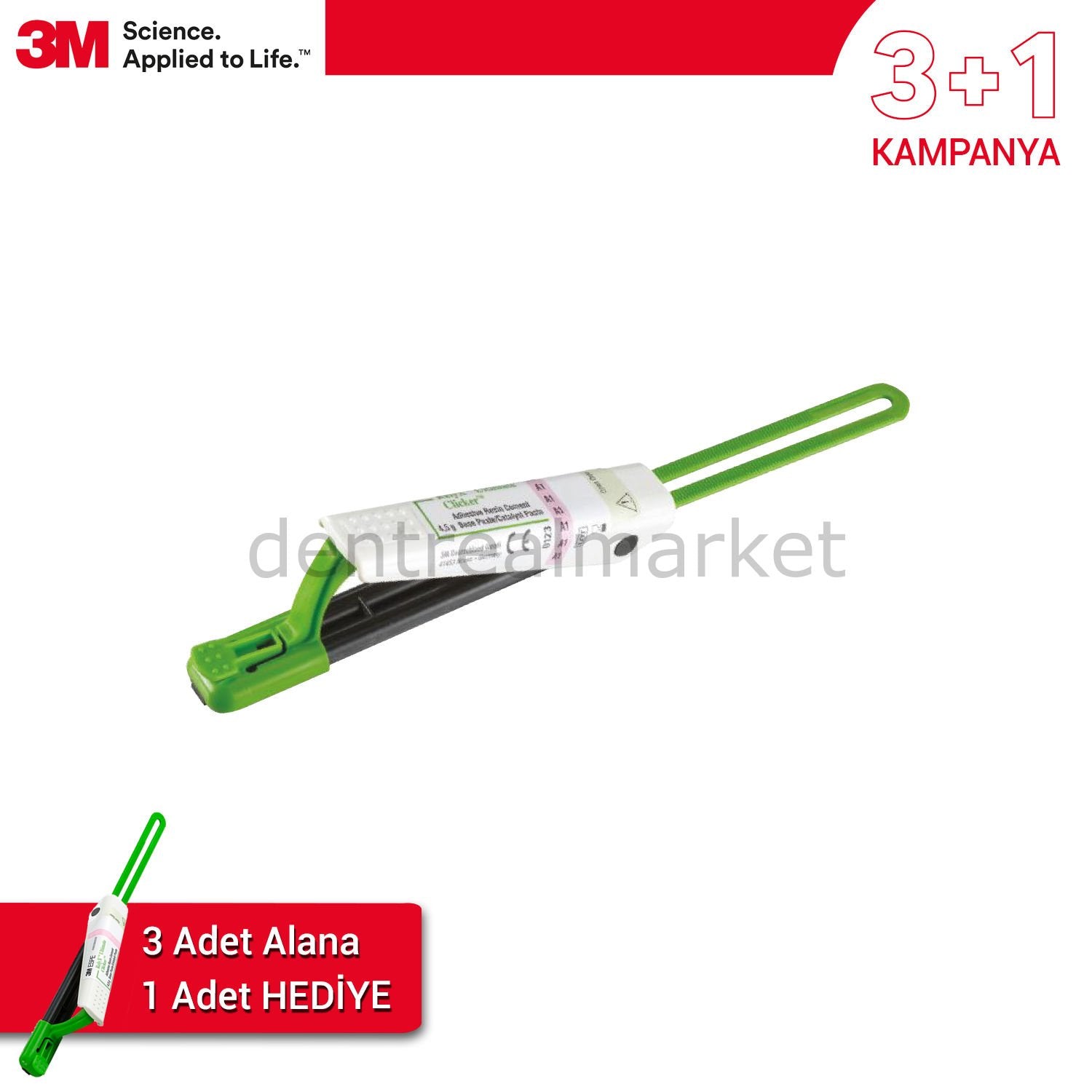 Solventum (3M) RelyX Ultimate Clicker Universal Cement 3+1 Campaign