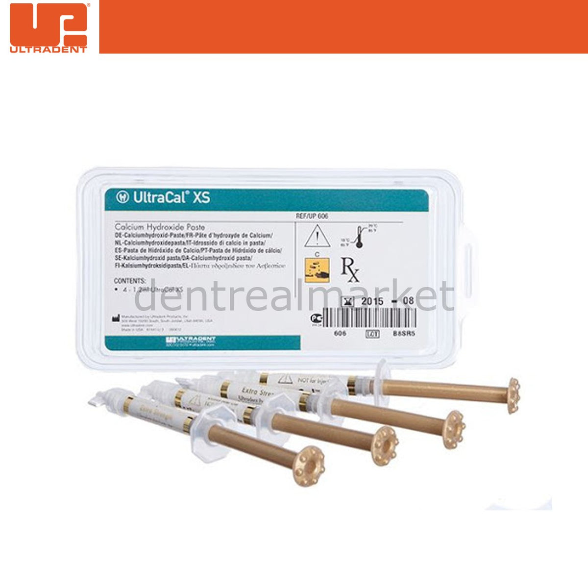 Ultradent UltraCal XS Refill — Calcium Hydroxide Paste