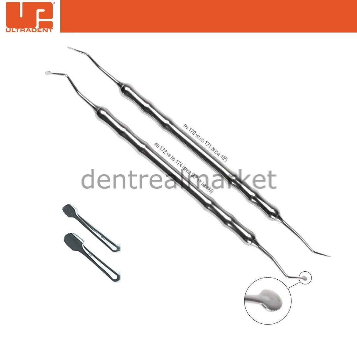 Ultradent Fischer’s Ultrapak 90 Degree Packer for Retraction Cord - Small