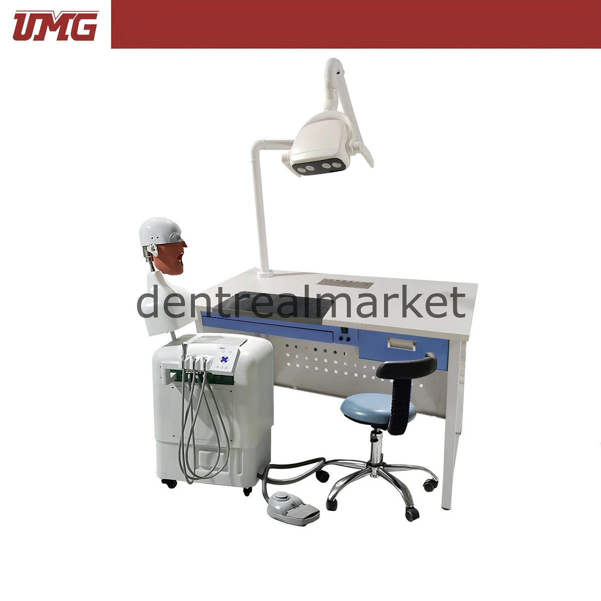 Ikinci El Dental Patient Simulator VI – Mobile Unit + Table (Used) – 13 Sets