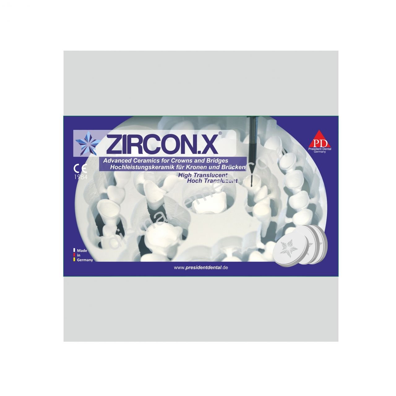 President Zirkon.X Zirconia Block
