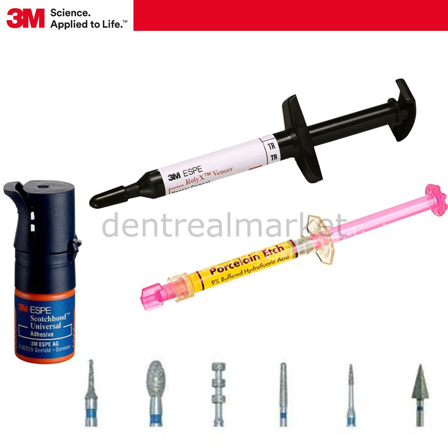 Solventum (3M) Veneer Laminate Cement + Bur Set