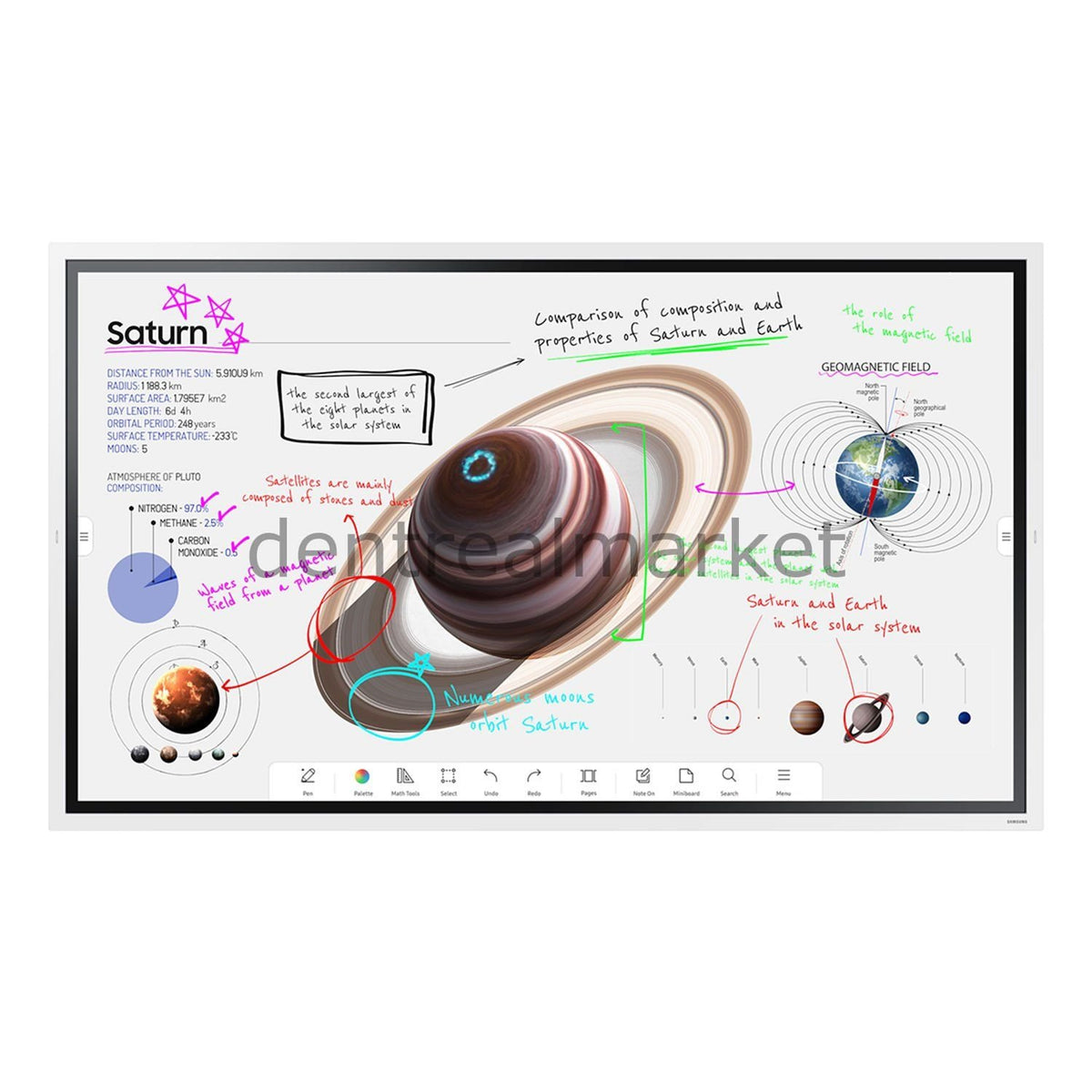 Samsung WM85B Flip Pro Interactive Touch Display