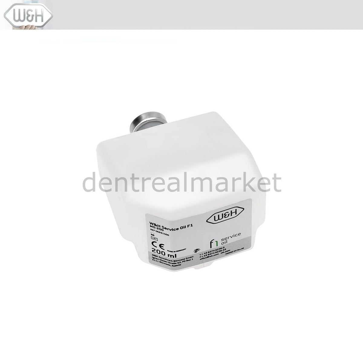 W&H Dental MD200 Service Oil Cartridge for Assistina 3x3 and 3x2
