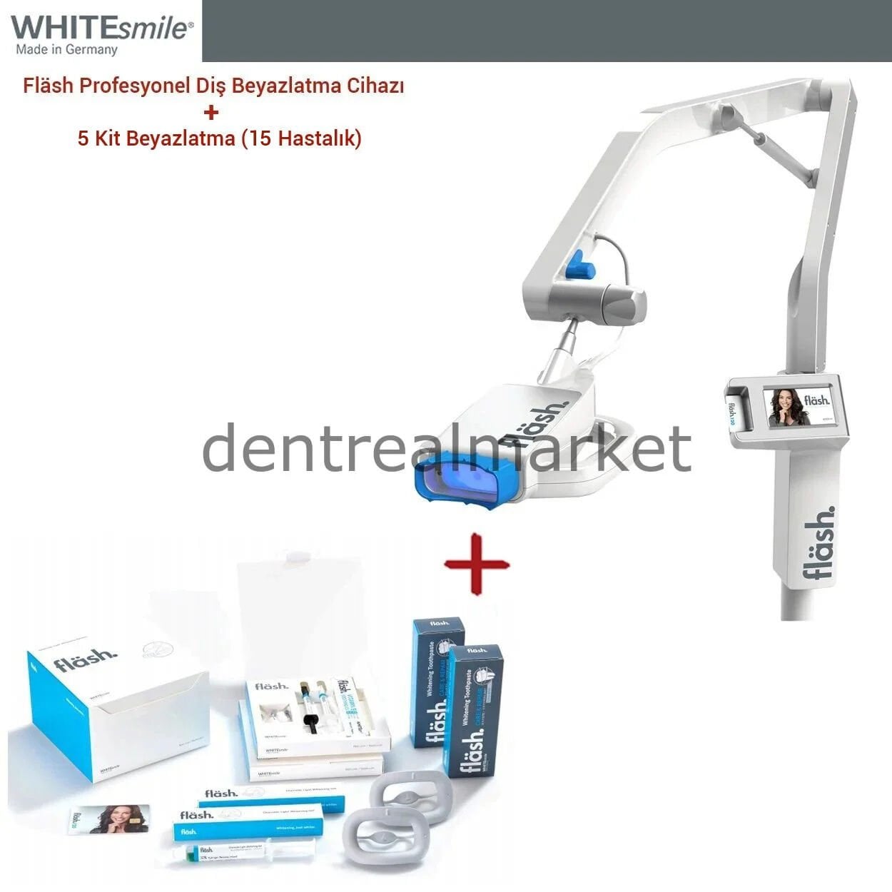 White Smile Fläsh Professional Teeth Whitening Device