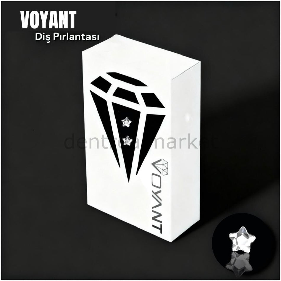 Voyant Voyant Natural Crystal Tooth Gem - Star Crystal
