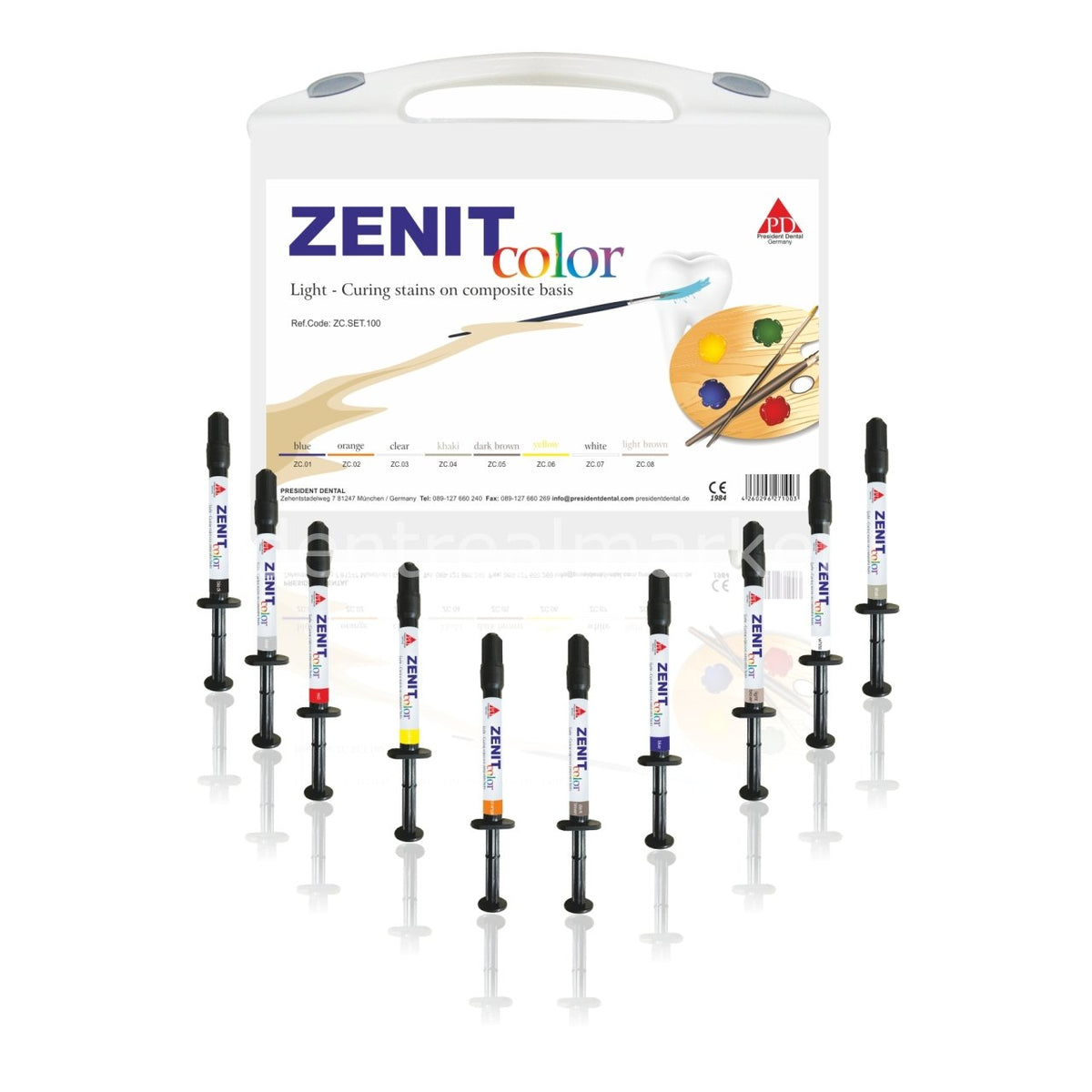President Zenit Nano Ceramic Composite Set