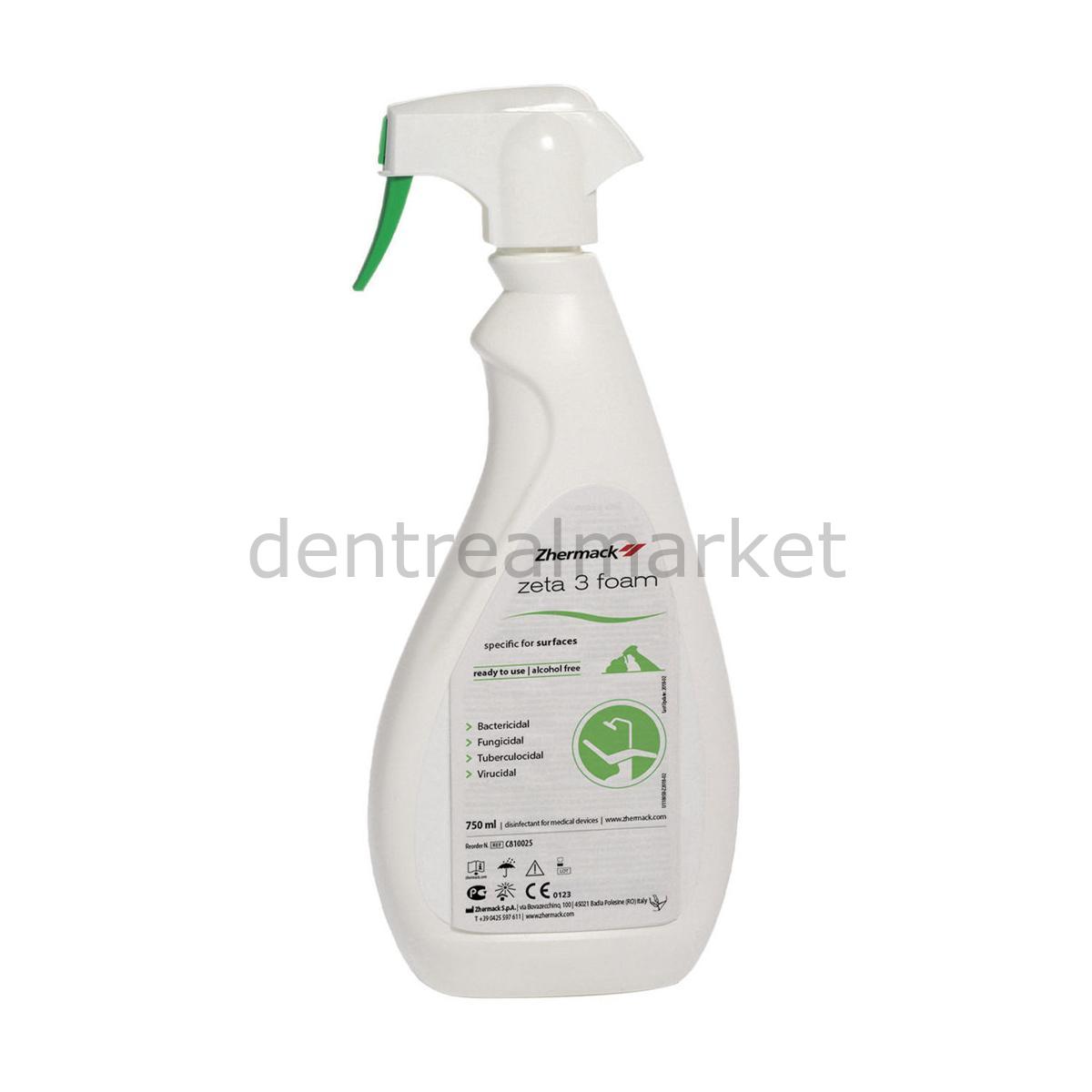Zhermack Zeta 3 Foam Disinfectant Cleaning Foam 750 ml