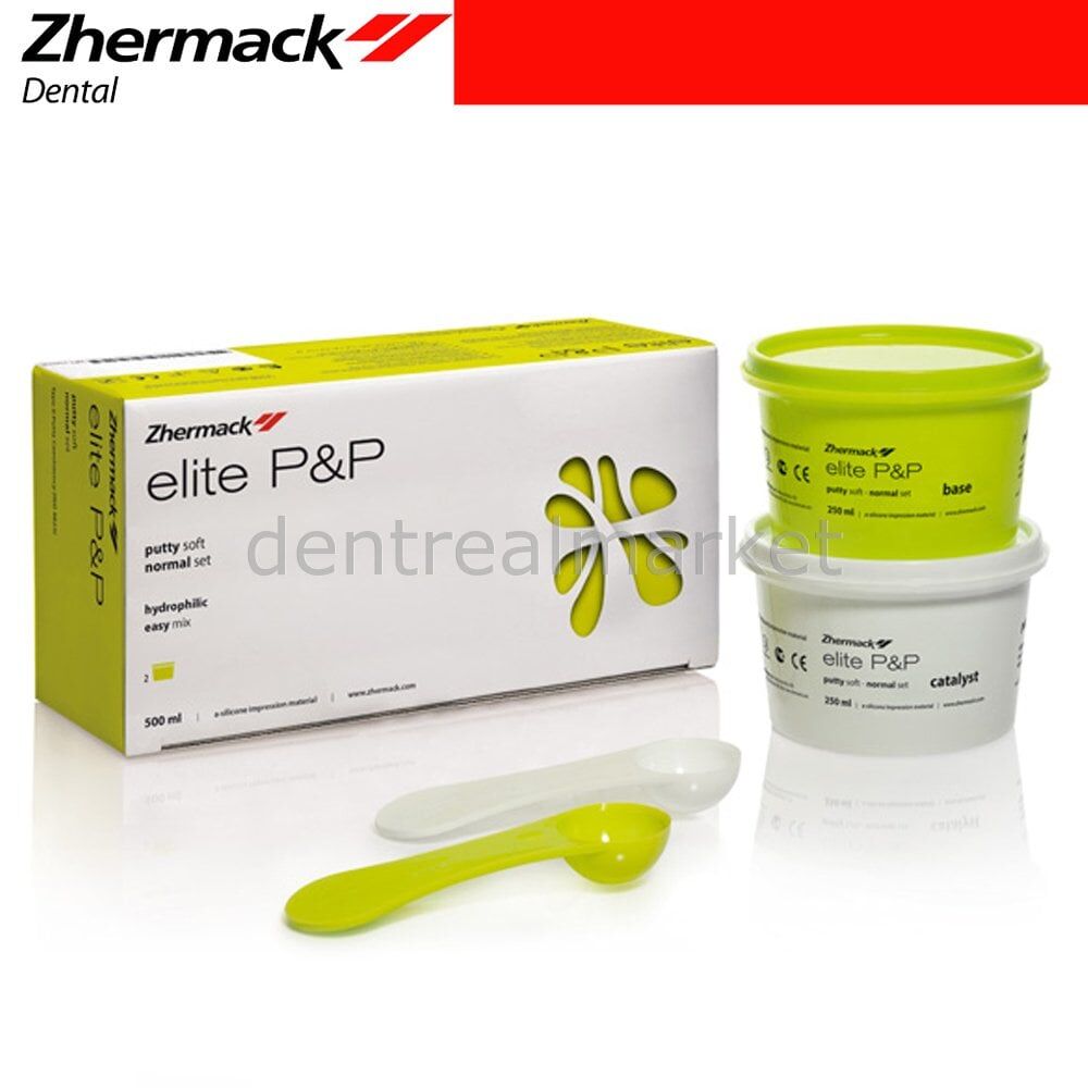 Zhermack Elite P&P Putty A-Silicone First Impression 2x250 ml Normal
